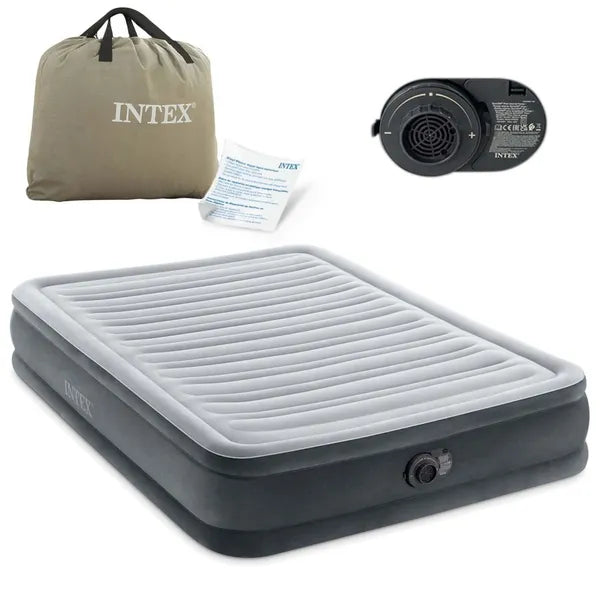 Intex kényelmes felfújható matrac pumpával 191x137cm