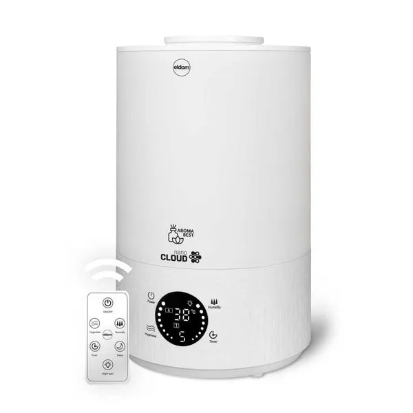 Ultrahangos párásító 2,8 l aromaterápiával, LCD kijelzővel, távirányítóval