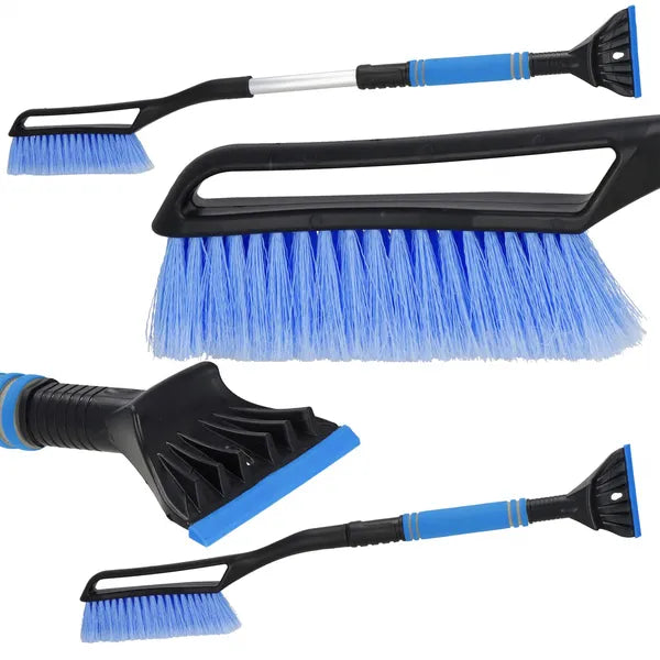 Teleszkópos autó jégkaparó és kefés hóseprű, 71-88 cm, 2-az-1-ben