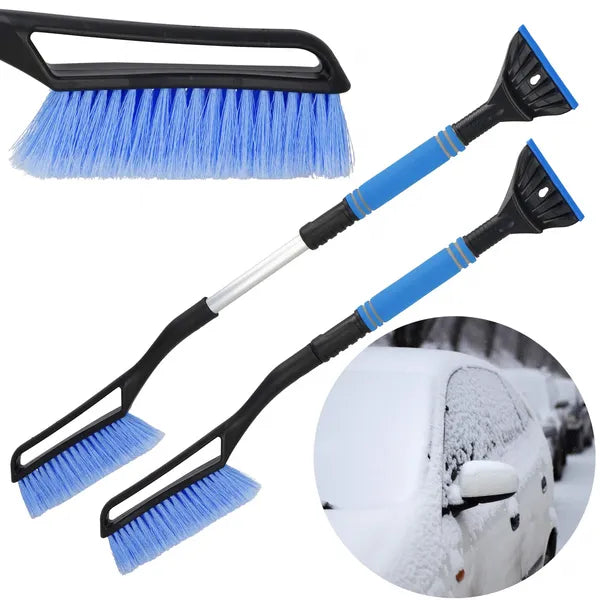 Teleszkópos autó jégkaparó és kefés hóseprű, 71-88 cm, 2-az-1-ben