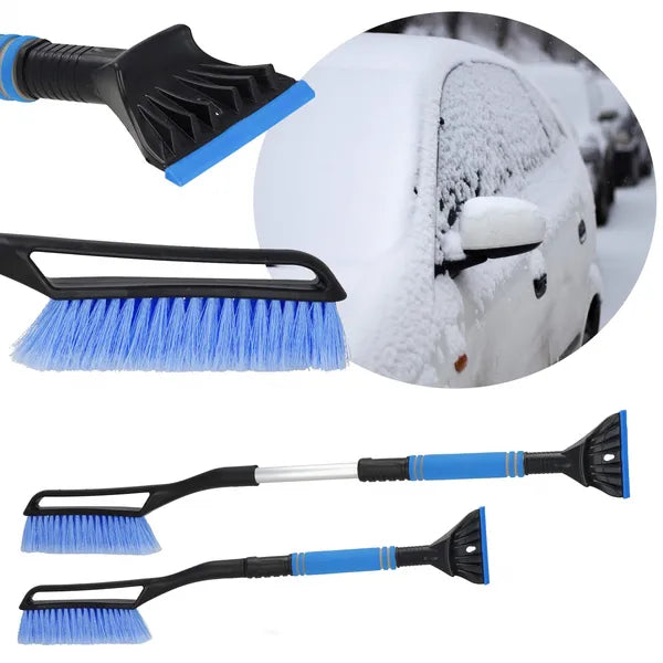 Teleszkópos autó jégkaparó és kefés hóseprű, 71-88 cm, 2-az-1-ben