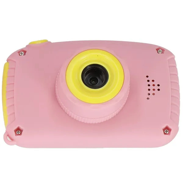 Gyerek digitális fényképezőgép 40 MP, Full HD videó, rózsaszín nyuszis tok