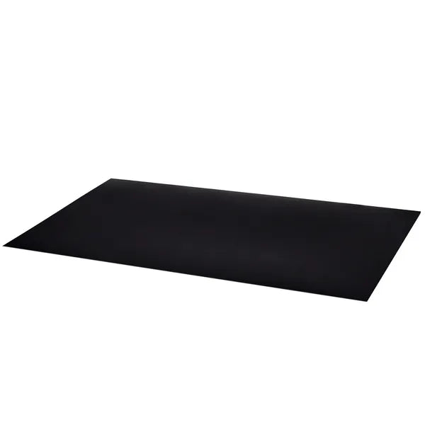 Fekete polipropilén védőszőnyeg 100×70 cm, vízálló 0,5 mm