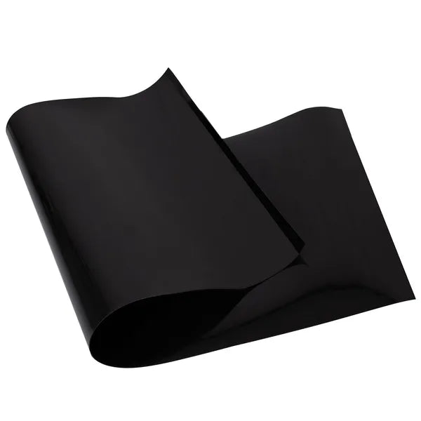 Fekete polipropilén védőszőnyeg 100×70 cm, vízálló 0,5 mm