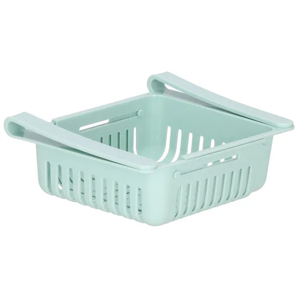 Állítható, menta hűtő fiókrendező 20,5-28,5 cm, PP műanyag