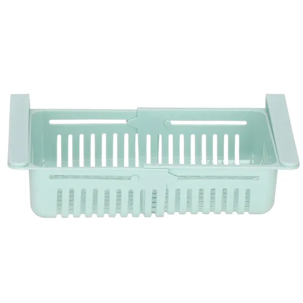 Állítható, menta hűtő fiókrendező 20,5-28,5 cm, PP műanyag