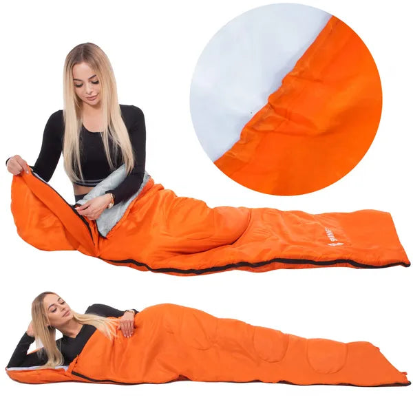 Springos® narancs hálózsák 8-20°c
