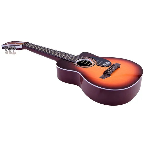 Műanyag 6 húros gyerekgitár játékszer, 68 cm, IN0101