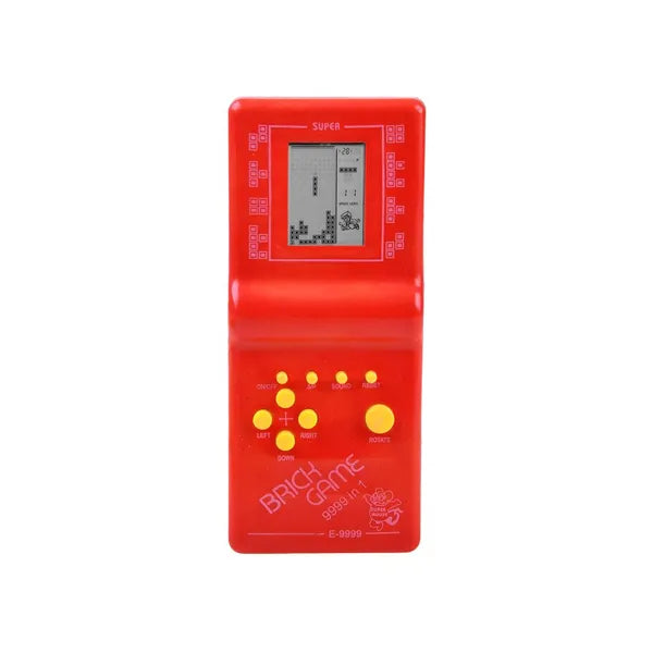 Zsebtetris kézi elektronikus játék, 14×6 cm, 2×AA elem