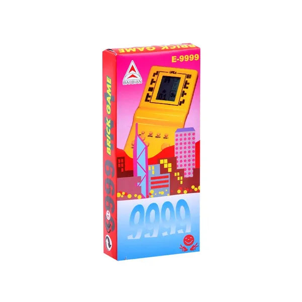 Zsebtetris kézi elektronikus játék, 14×6 cm, 2×AA elem