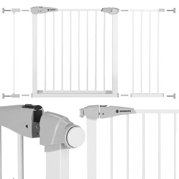 Springos® biztonsági kapu 76-120 cm, automatikus záródás