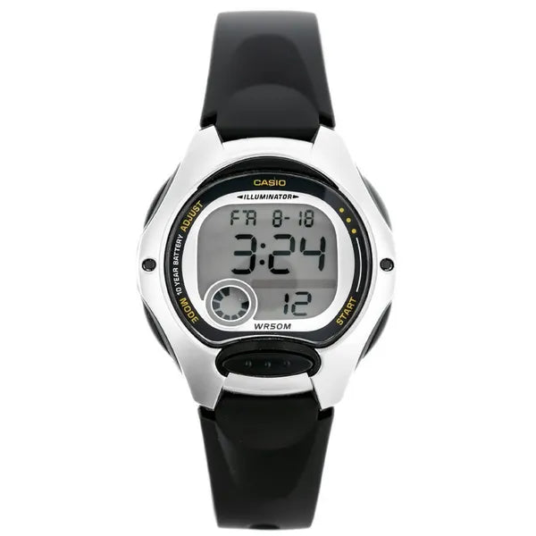 Casio LW-200-1A gyerek digitális karóra WR50 LED fekete