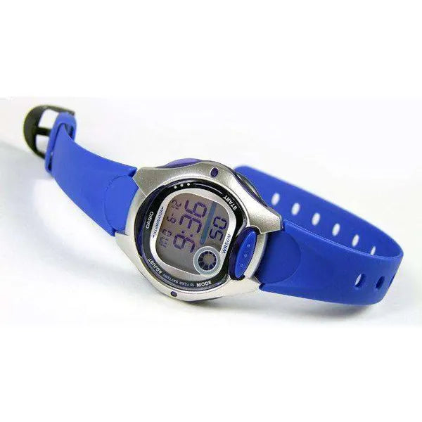 Casio LW-200-2A gyerek digitális karóra WR50 LED quartz kék-fehér