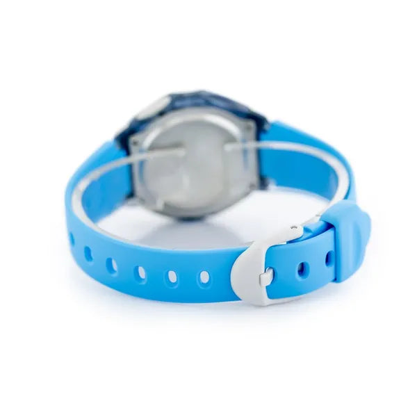 Casio LW-200-2B gyerek digitális karóra, kék, WR50, dobozzal