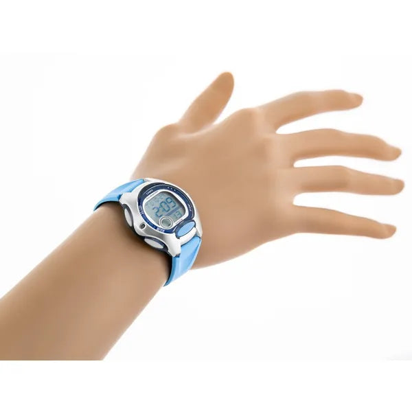Casio LW-200-2B gyerek digitális karóra, kék, WR50, dobozzal