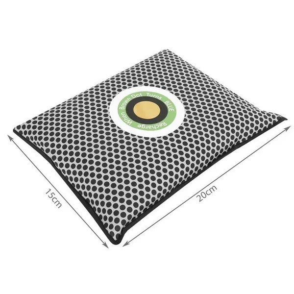 Újrahasználható szilikagél autós páramentesítő párna 20×15 cm, 550 g