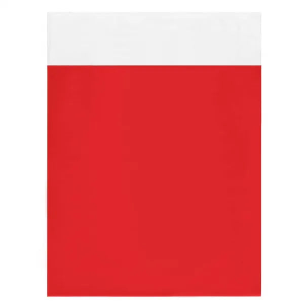 Karácsonyi piros ajándékzsák, Télapó mintával, 100×70 cm