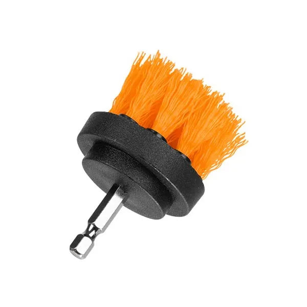 Univerzális fúrógép-tisztítókefe készlet, 4 db, közepes keménységű nylon