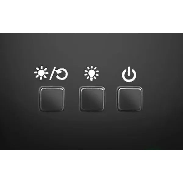 Fekete forgó éjszakai lámpa csillagos/óceáni projektorral, 4 LED szín, USB/AAA