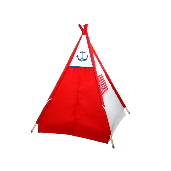 Gyerek wigwam tipi sátor 145×110 cm, beltéri-kerti játszósátor