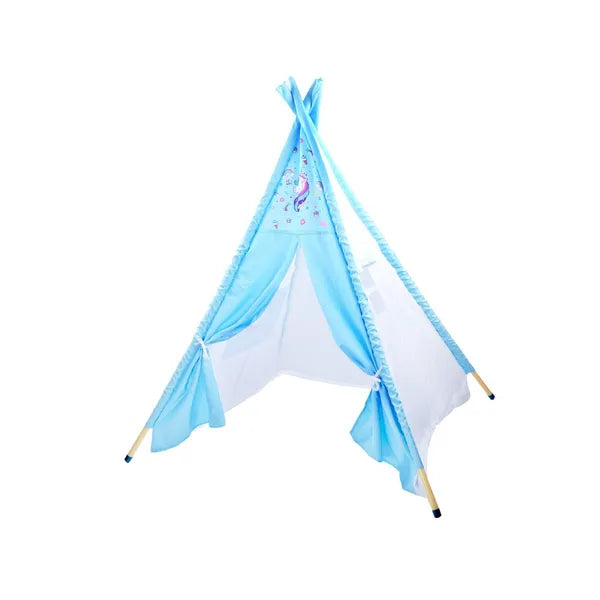 Unikornis mintás tipi játszósátor gyerekeknek, 145×110 cm