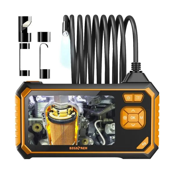 Bigstren 5 m endoszkóp ellenőrző kamera 4,3'' LCD, IP67