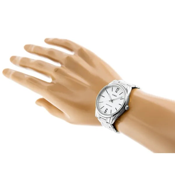 Casio férfi kvarc óra ezüst acél wr30
