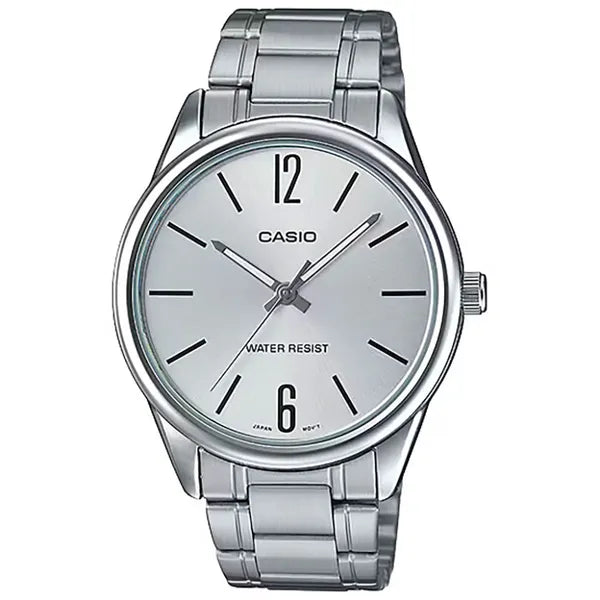 Casio férfi kvarc óra ezüst acél wr30