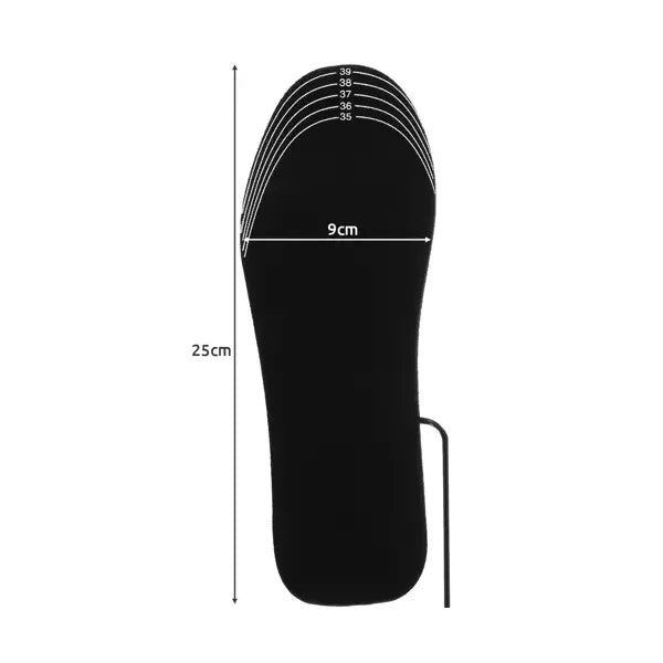 USB fűthető talpbetét, méretre vágható 35-40, szénszálas, 5 V