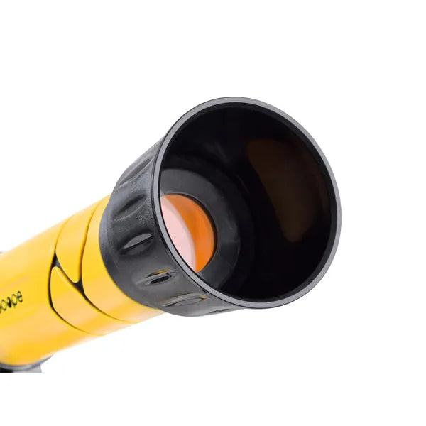 Gyerek teleszkóp 65 mm objektívvel, 20x/30x/40x nagyítás, állvánnyal