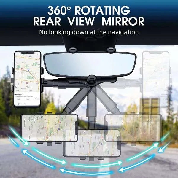 Autós 360°-os telefontartó