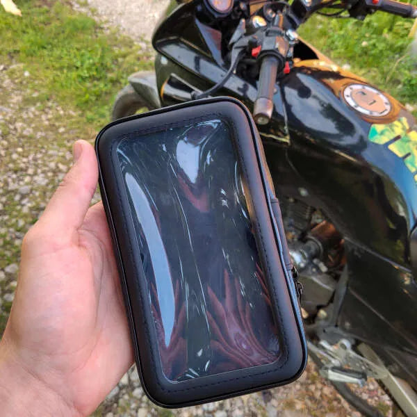 Motortelefon vízálló tok