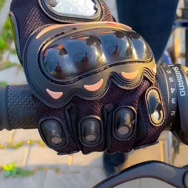 Ducket motoros kesztyűk - fekete, eu l
