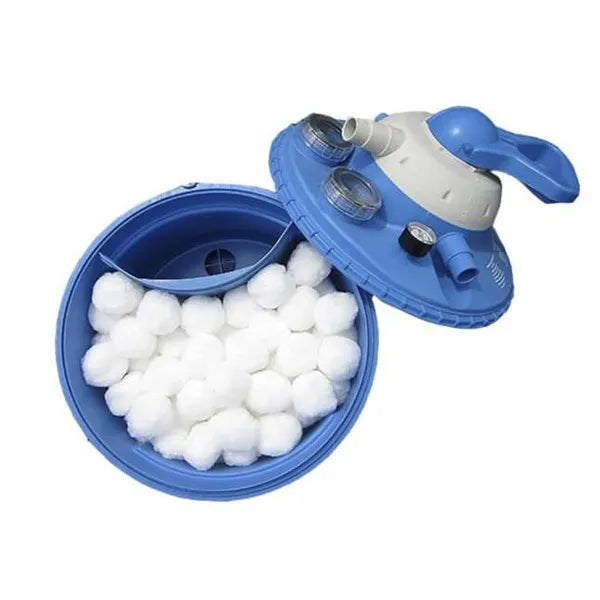 1,5 kg PE szűrőgolyók homokszűrős medencepumpához, 5 cm, 99% porozitás