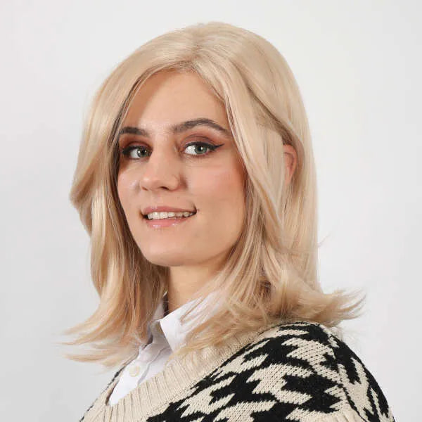 Eleanore platinaszőke paróka - gyors elegancia