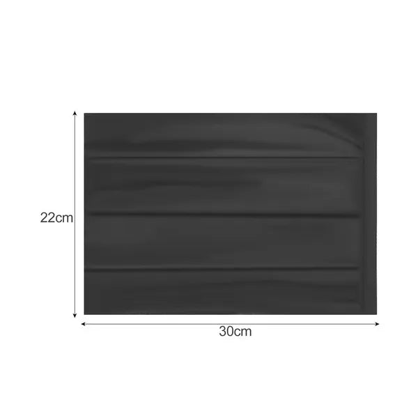 Kutyaürülék-zacskó készlet, 1000 db, tartó tokkal, 22×30 cm, fekete