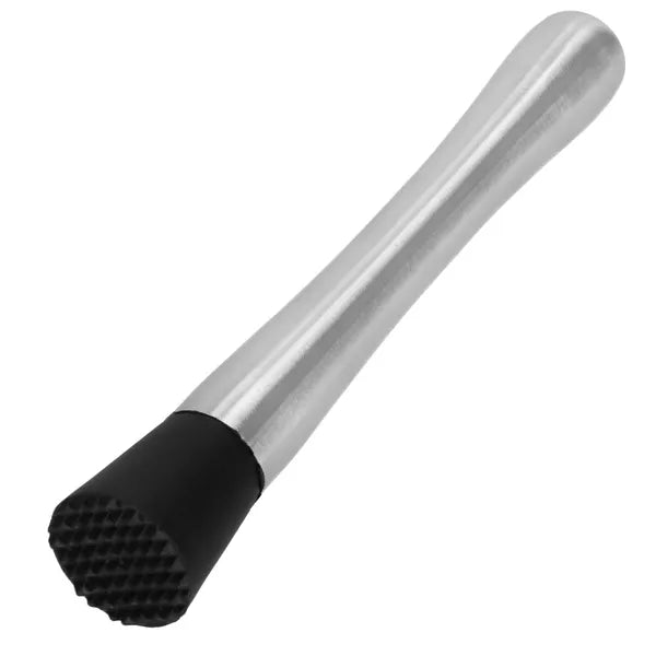 12 részes koktél shaker készlet, 750 ml, rozsdamentes acél & bambusz
