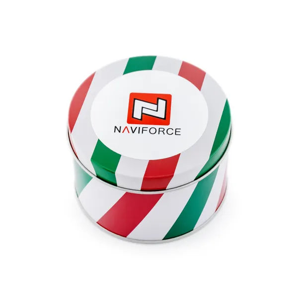 Naviforce óra ajándékdoboz, fém, trikolor (90 × 60 mm)