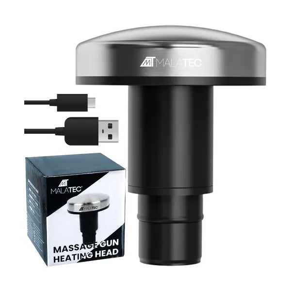 Melegítő masszázsfej, 3 hőfok, 900 mAh, 18 mm-es csatlakozás