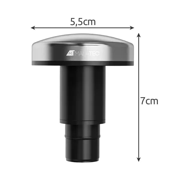 Melegítő masszázsfej, 3 hőfok, 900 mAh, 18 mm-es csatlakozás