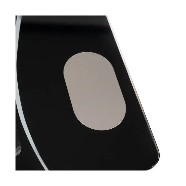 Okos LCD fürdőszobai mérleg 8-az-1-ben analitikus, Bluetooth, 180 kg, fekete