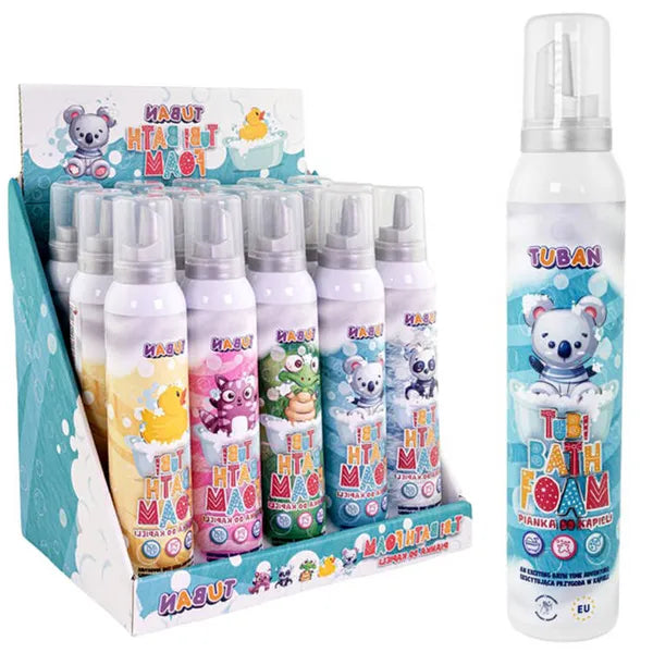 Tubi Creative színes habfürdő 200 ml, 5 szín, bőrpuhító