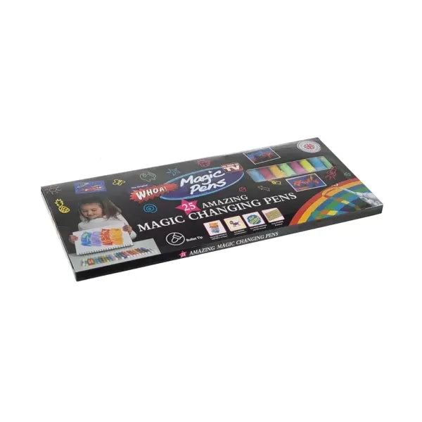 Színváltó filctoll készlet, 25 db, 21 szín + 4 fehér marker