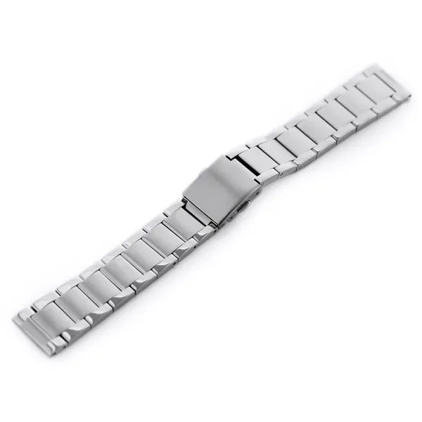 Pacific Model 9 ezüstszínű rozsdamentes acél óraszíj 18 mm, 242 mm