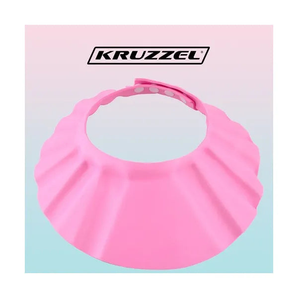 Gyermek fürdető napellenző, rózsaszín, állítható 45-50 cm EVA+PP