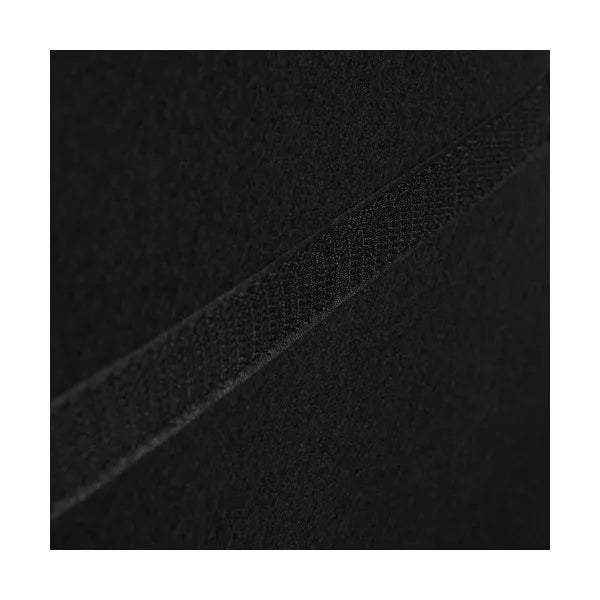 Fekete filc csomagtér-rendező táska, 12 l, tépőzáras, 26×14,5×33 cm