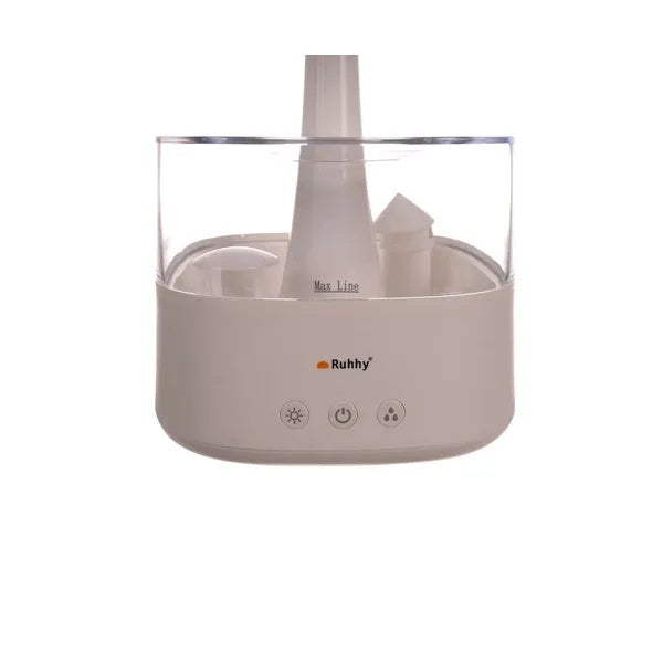 Gombakalap LED-es esőhatású párologtató/éjjeli lámpa, 450 ml, USB-C