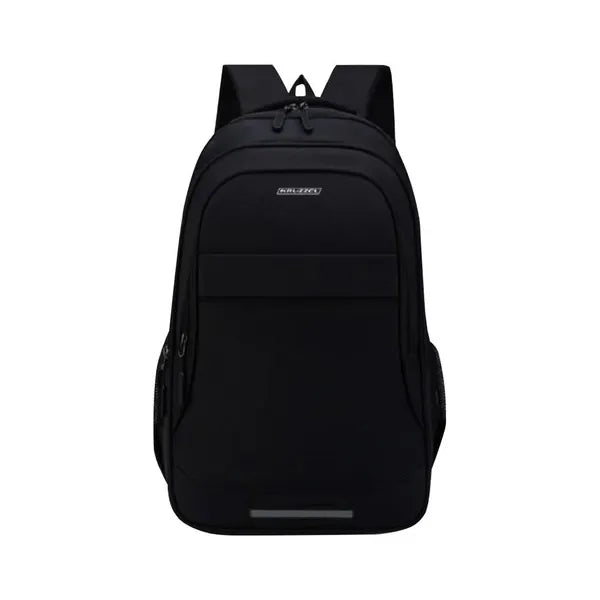 Fekete 22 l oxford 600D ergonomikus hátizsák reflektorral 45×28×16 cm