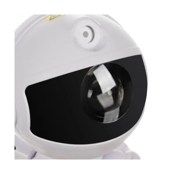 LED csillagvetítő 7 színnel, 3D űrhajós figurával, távirányító