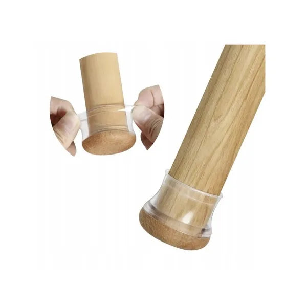 Székláb védőhuzat 4db - filc párnázás, 13-23mm